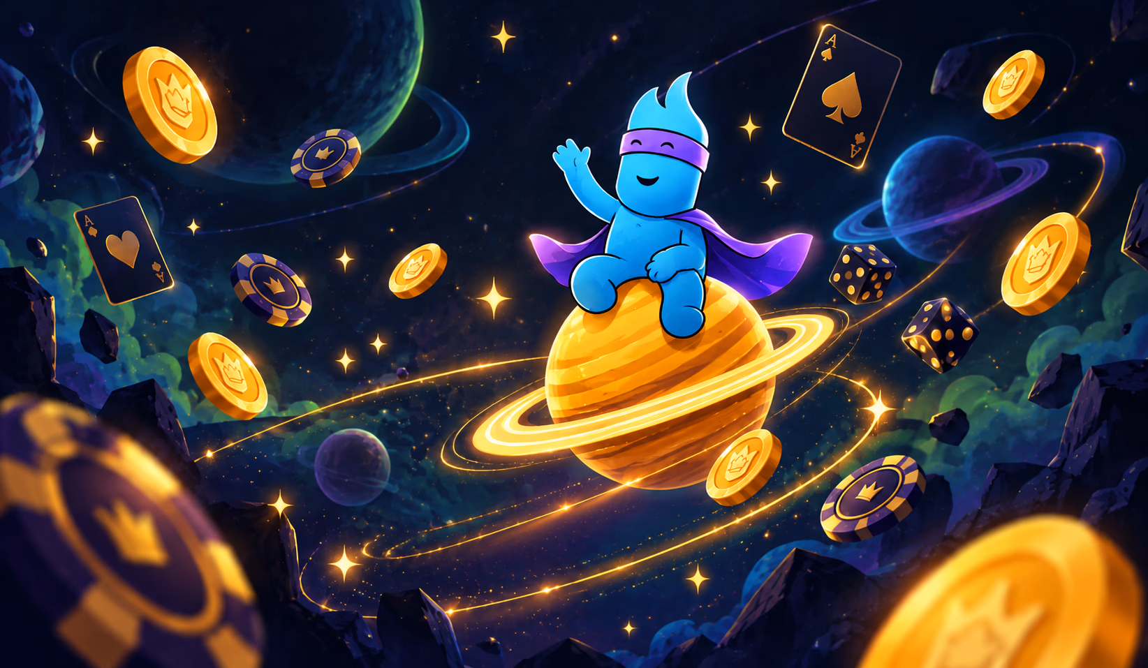 Ilustrační obrázek online casina Satoshi Hero